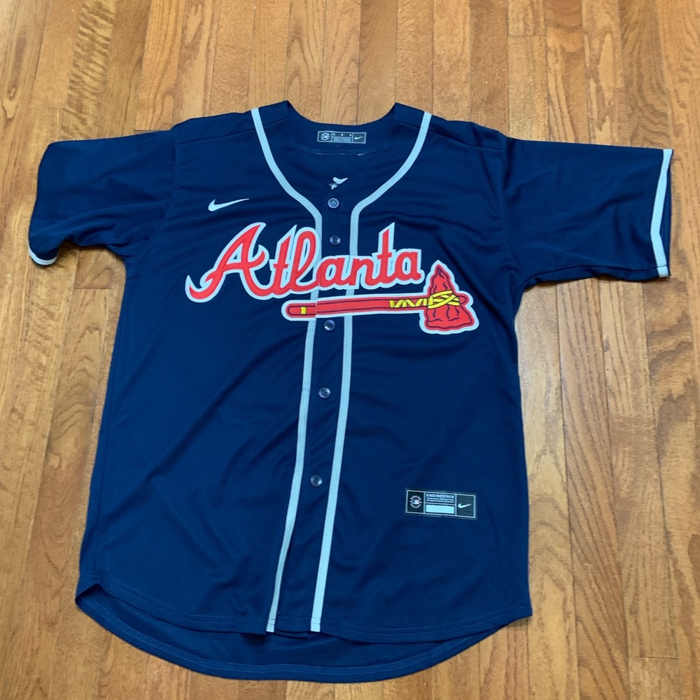 Ronald Acuna Jr. JERSEY SIZE MEDIUM MLB ATLANTA BRAVES MENS